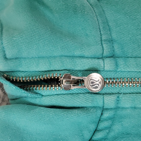 Lululemon Special Edition Scuba Hoodie Big Back Pocket Size 6 Mint - Picture 6 of 13